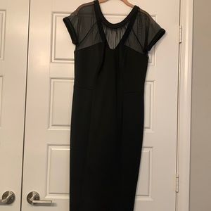 Simple black dress